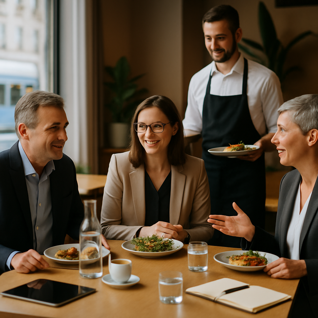 Business-Lunch bei Sarcastica München: Angebote & Ablauf